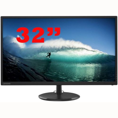 Lenovo D32q-20 QHD IPS LED HDMI 2 K-s (2560 x 1440)  32" Használt monitor