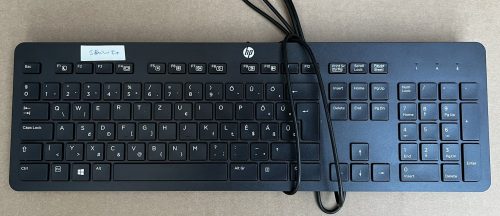 HP magyar karakteres  Használt billentyűzet usb-s