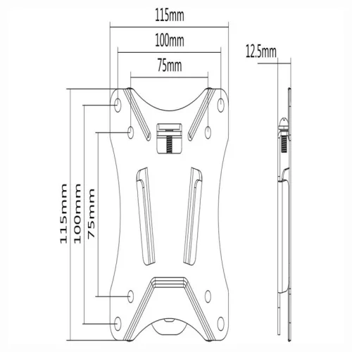 Fix Monitor fali tartó
