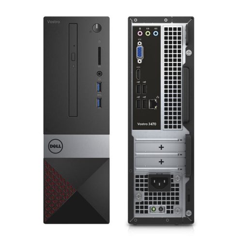 Dell Vostro 3470 SFF – Intel Core i3-9100 • 8GB DDR4 • 256GB M.2 SSD • Wi-Fi & Bluetooth – Használt számítógép