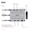 USB-C dokkoló Club 3D CSV-1593 – 8 az 1-ben hub, 2× HDMI, Gigabit LAN, használt bevizsgált