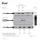 USB-C dokkoló Club 3D CSV-1593 – 8 az 1-ben hub, 2× HDMI, Gigabit LAN, használt bevizsgált