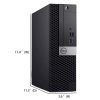 Használt számítógép Dell OptiPlex 7050 SFF I5-6600 | 8GB | 256GB m.2 SSD win10 pro.