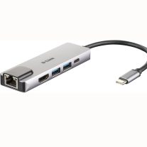   USB-C dokkoló D-Link DUB-M520 – HDMI, Gigabit Ethernet, Power Delivery, használt bevizsgált