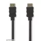 HDMI kábel anya anya 2K 3m, Fekete