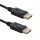 DisplayPort kábel apa/apa, 1,8méteres Minőségi használt