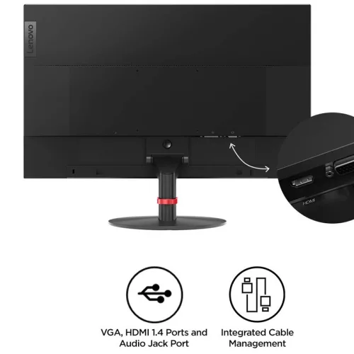 Lenovo ThinkVision S22e-19 22" Full HD VA felújított monitor – akár 2 év garanciával