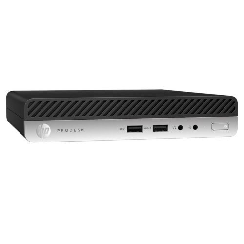 HP Elitedesk 800 G4 Mini PC, Intel Core i5-8500T 8GB RAM, 256GB m.2 SSD, DisplayPort, Windows 11 Pro Használt számítógép 